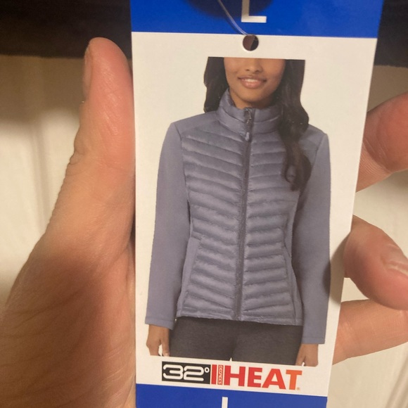 Mixed media jacket - Picture 3 of 3